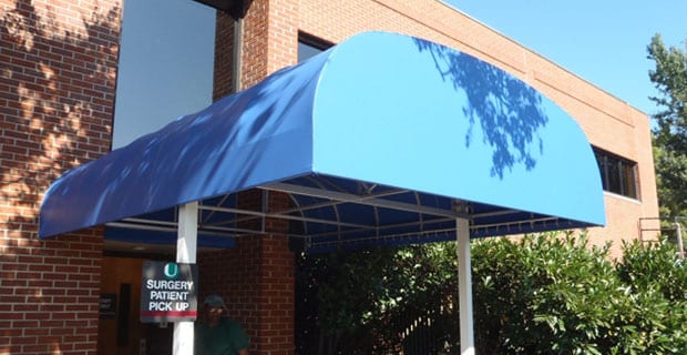 Dome Awnings for Hospital Enterance